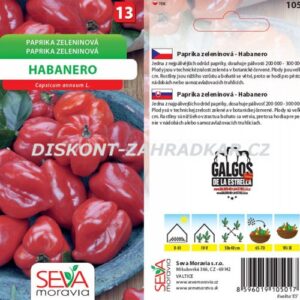 10501/2303 Paprika Habanero červ. 15s