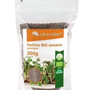 Hořčice BIO – semena na klíčení 200g | Hnojík.CZ