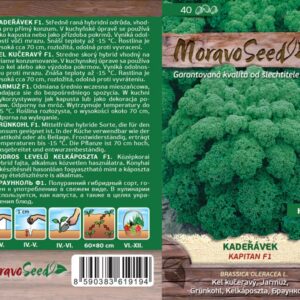 Kadeřávek zelený – Brassica oleracea L. – KAPITAN F1 | Hnojík.CZ