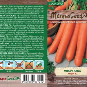 Mrkev raná – Daucus carota L. – ANETA F1 | Hnojík.CZ