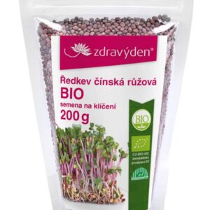 Ředkev čínská růžová BIO – semena na klíčení 200g | Hnojík.CZ