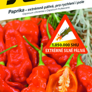 Paprika BHUT JOLOKIA – extrémně silně pálivá