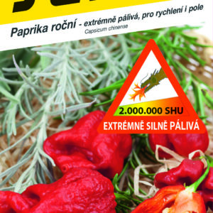 Paprika CAROLINA REAPER extrémně silně pálivá