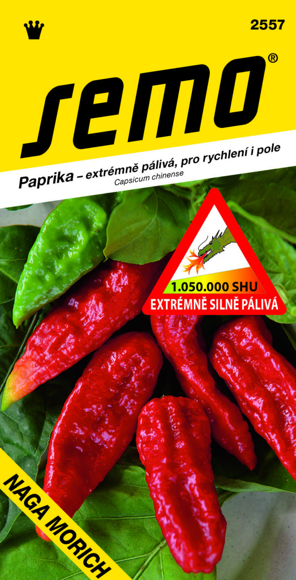 Paprika NAGA MORICHA - extrémně pálivá